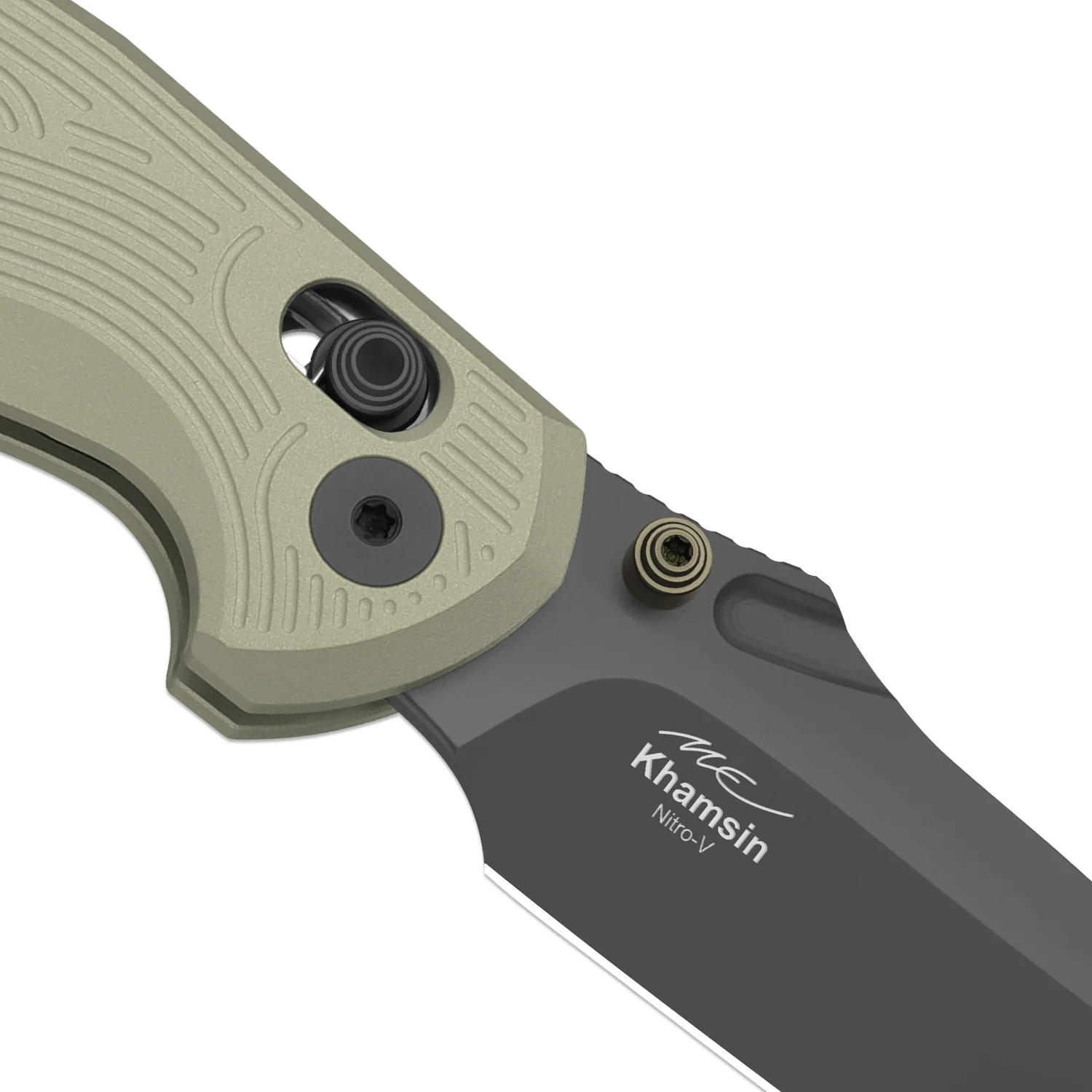 Khamsin | Kizer Clutch Lock™ | Nitro-V | Sandstorm Aluminum | Satin Finish | KizerV™ 3791A1 - Image 7