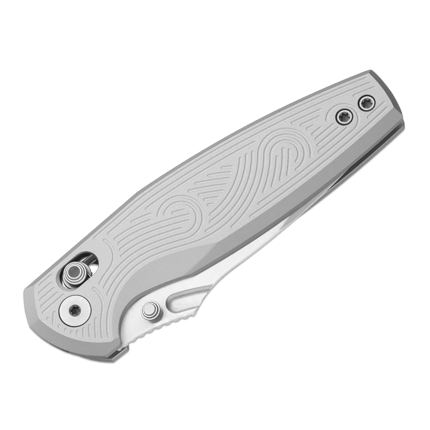 Khamsin | Kizer Clutch Lock™ | Nitro-V | Sandstorm Aluminum | Satin Finish | KizerV™ 3791A3 - Image 4