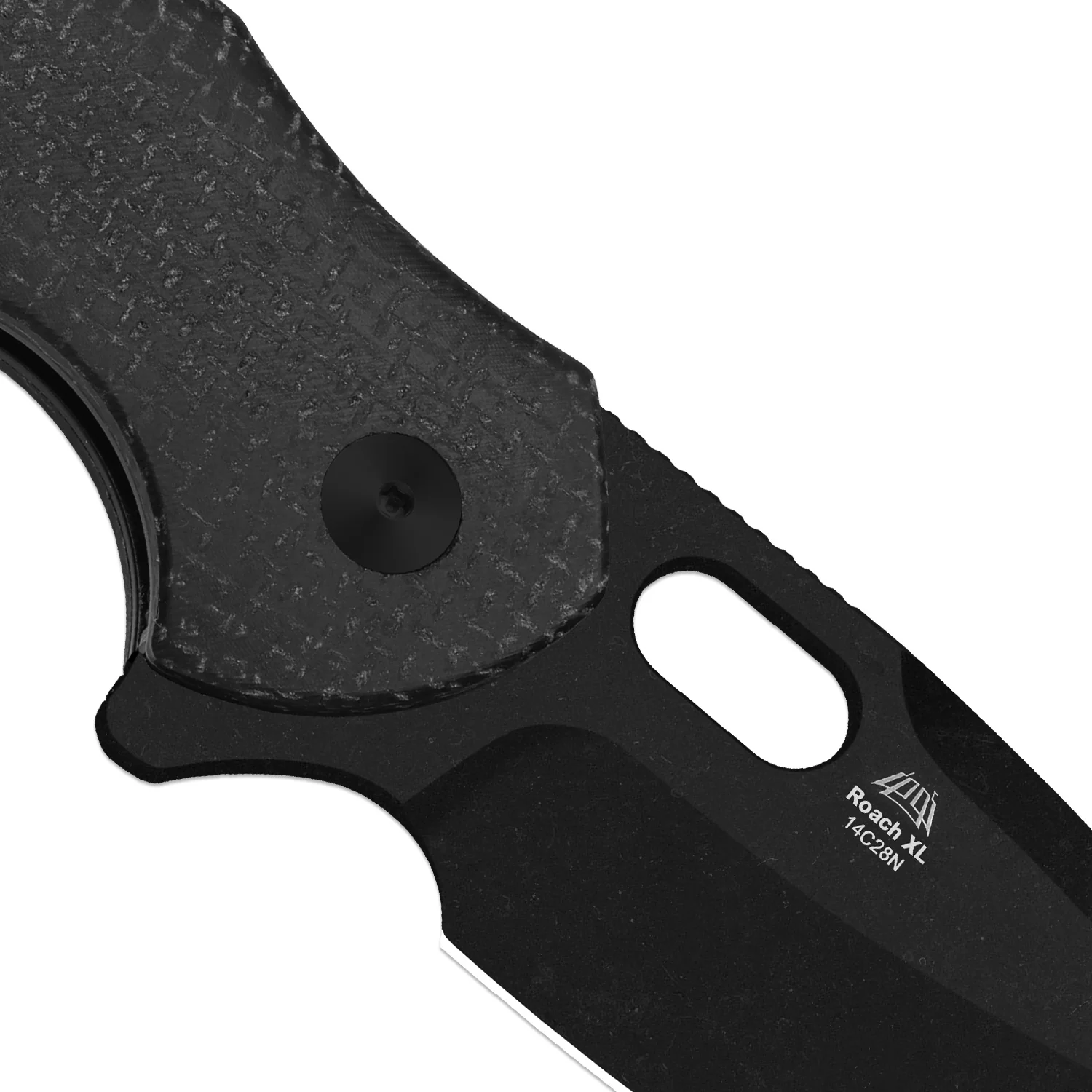 Roach XL | Kizer Button Liner Lock™ | 14C28N | Micarta | KizerV™ 4477BDA2 - Image 7