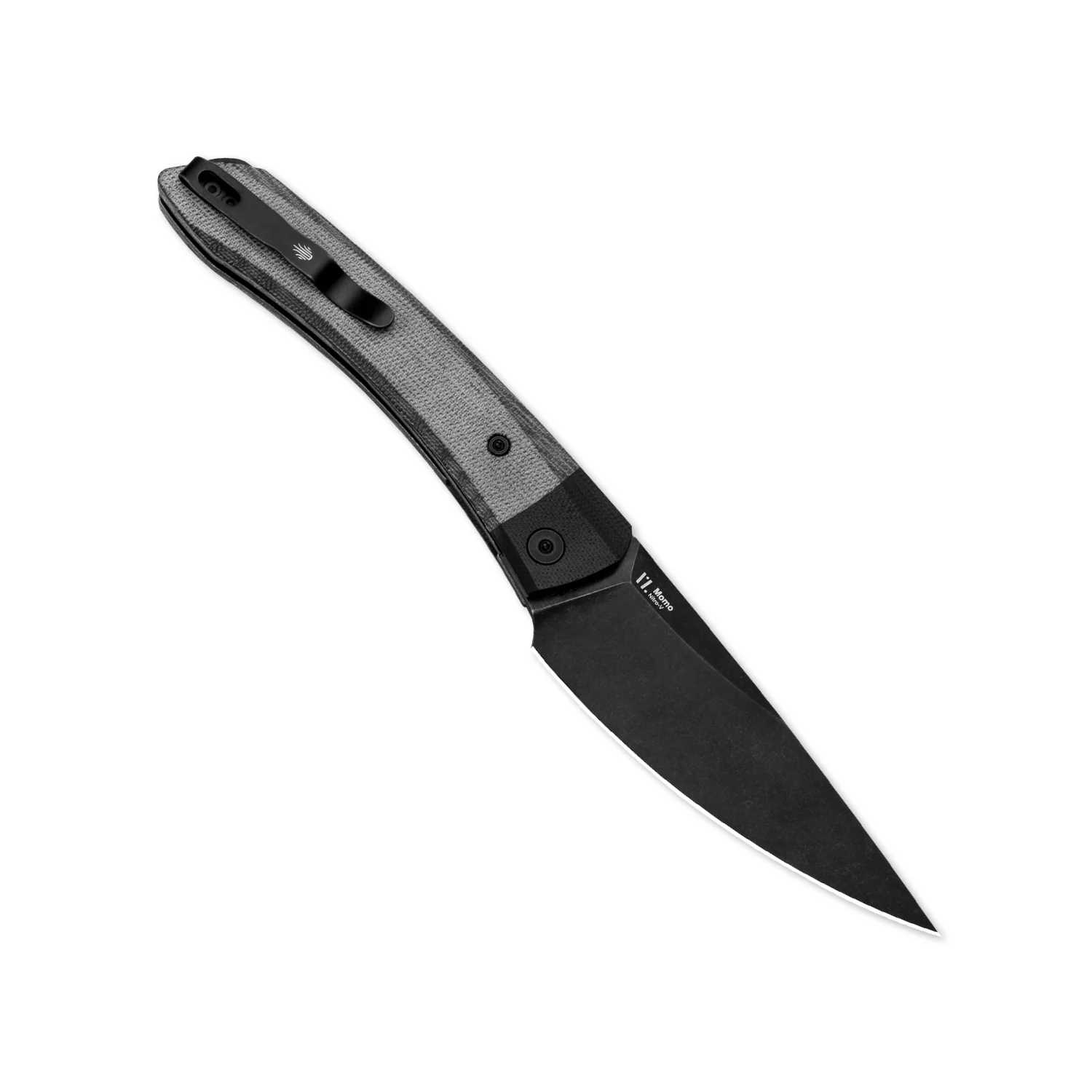 Momo | Nitro-V | Black G10+Micarta | KizerV™ 4663A1 - Image 4