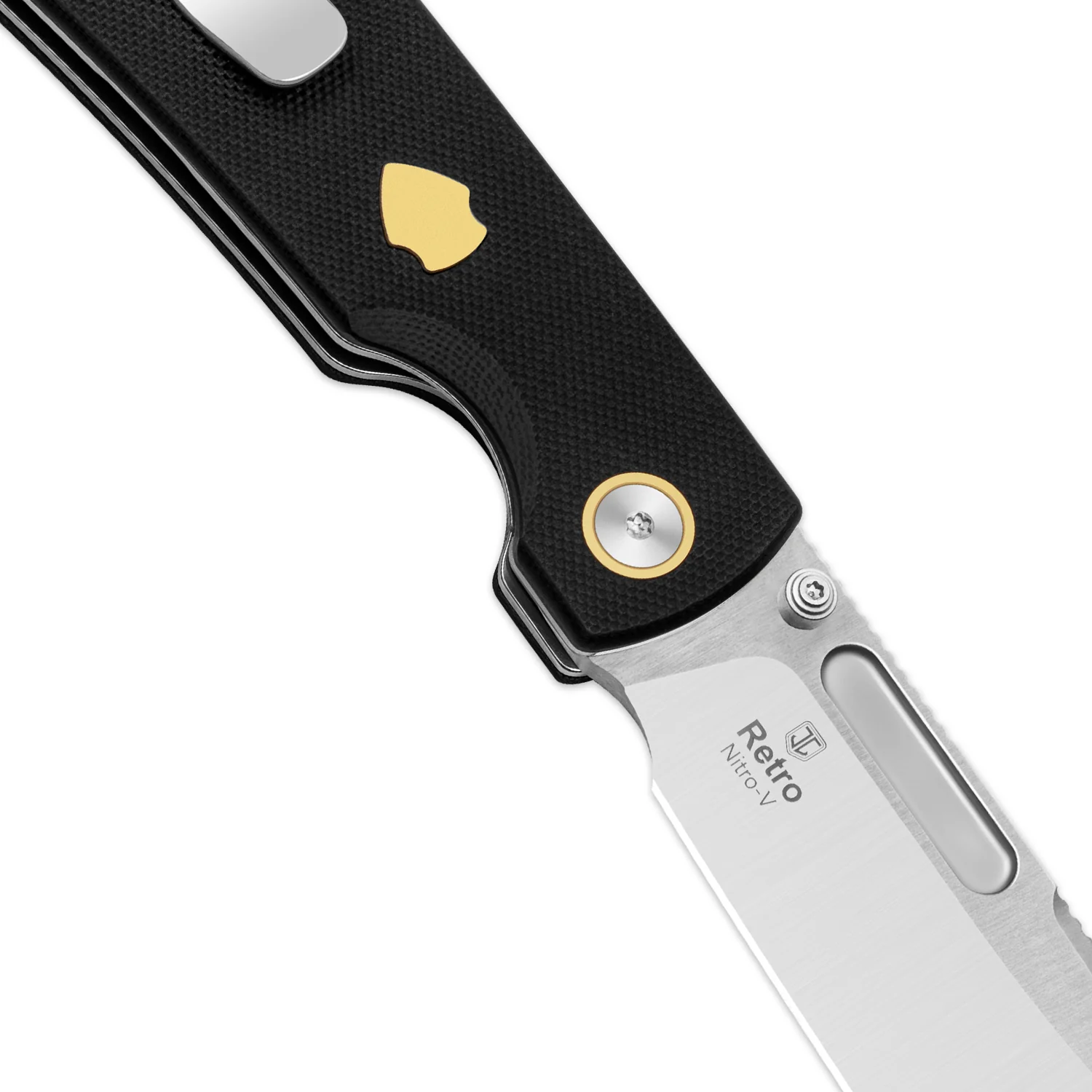 Retro | Nitro-V | G10 & Brass | KizerV™ 4726A2 - Image 6