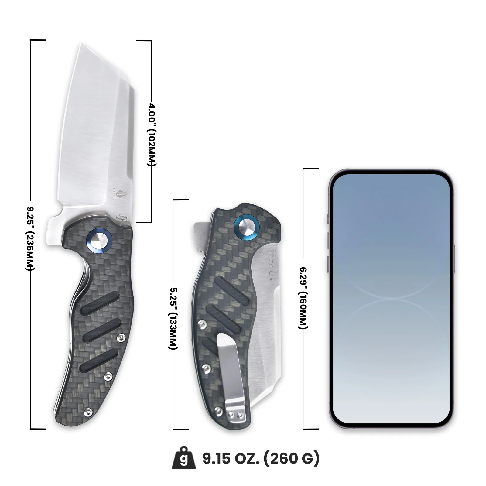 XL C01C | 154CM |  Carbon Fiber | V5488C3 - Image 8