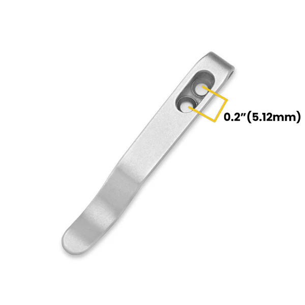 Kizer Deep Carry Pocket Clip Plain Color with Screws for EDC Knife VS101 - Image 3