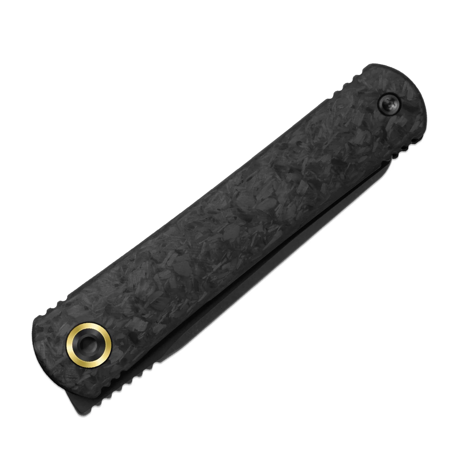 Feist 3 | CPM S90V + Matte DLC Ultra | Reverse Tanto | Titanium (Matte DLC Ultra) & Carbon Fiber | KizerX® 3499.3A1 - Image 4