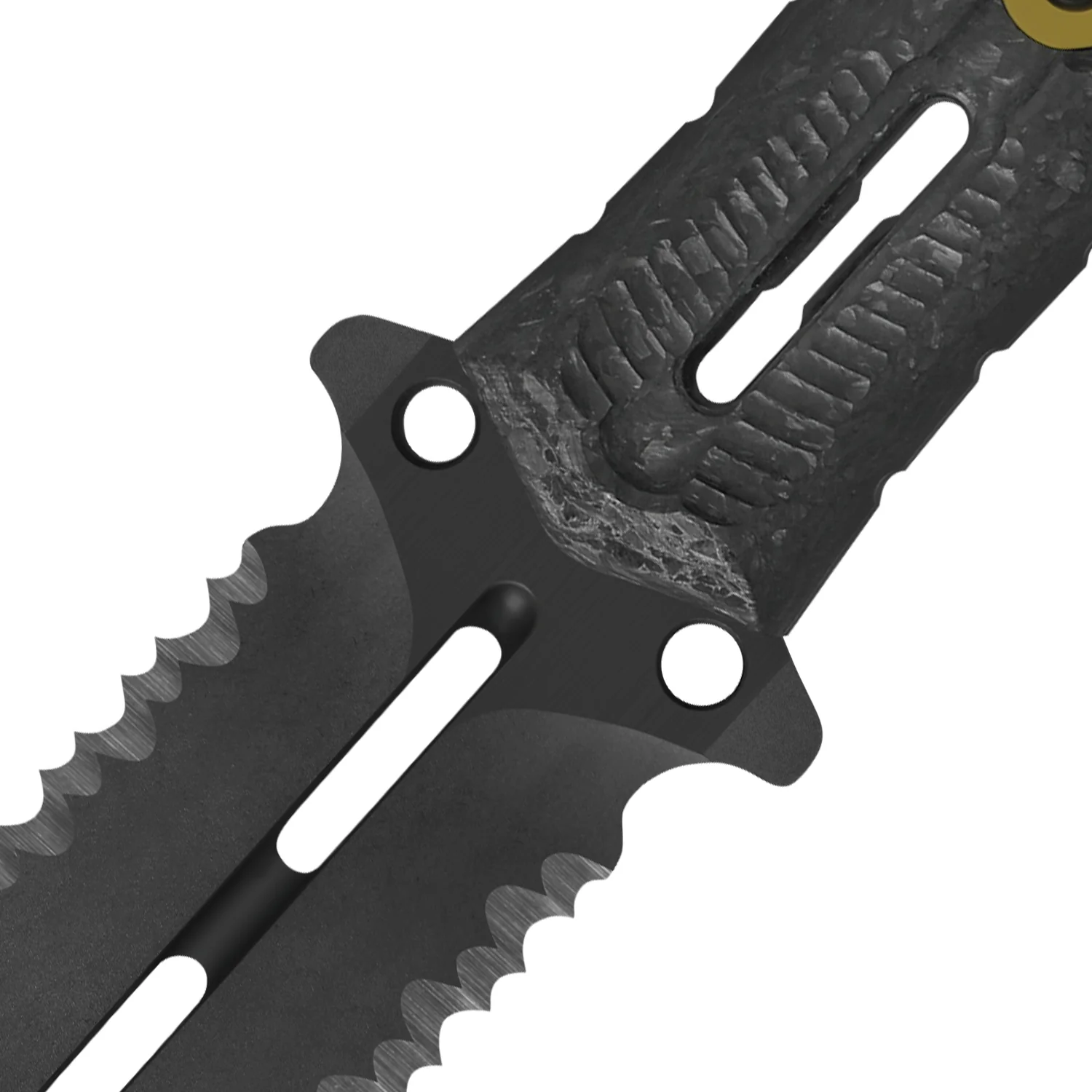 Norcross | M390 | Carbon Fiber | ZX.FB01A1 . Double Edged | KIZERX® - Image 7