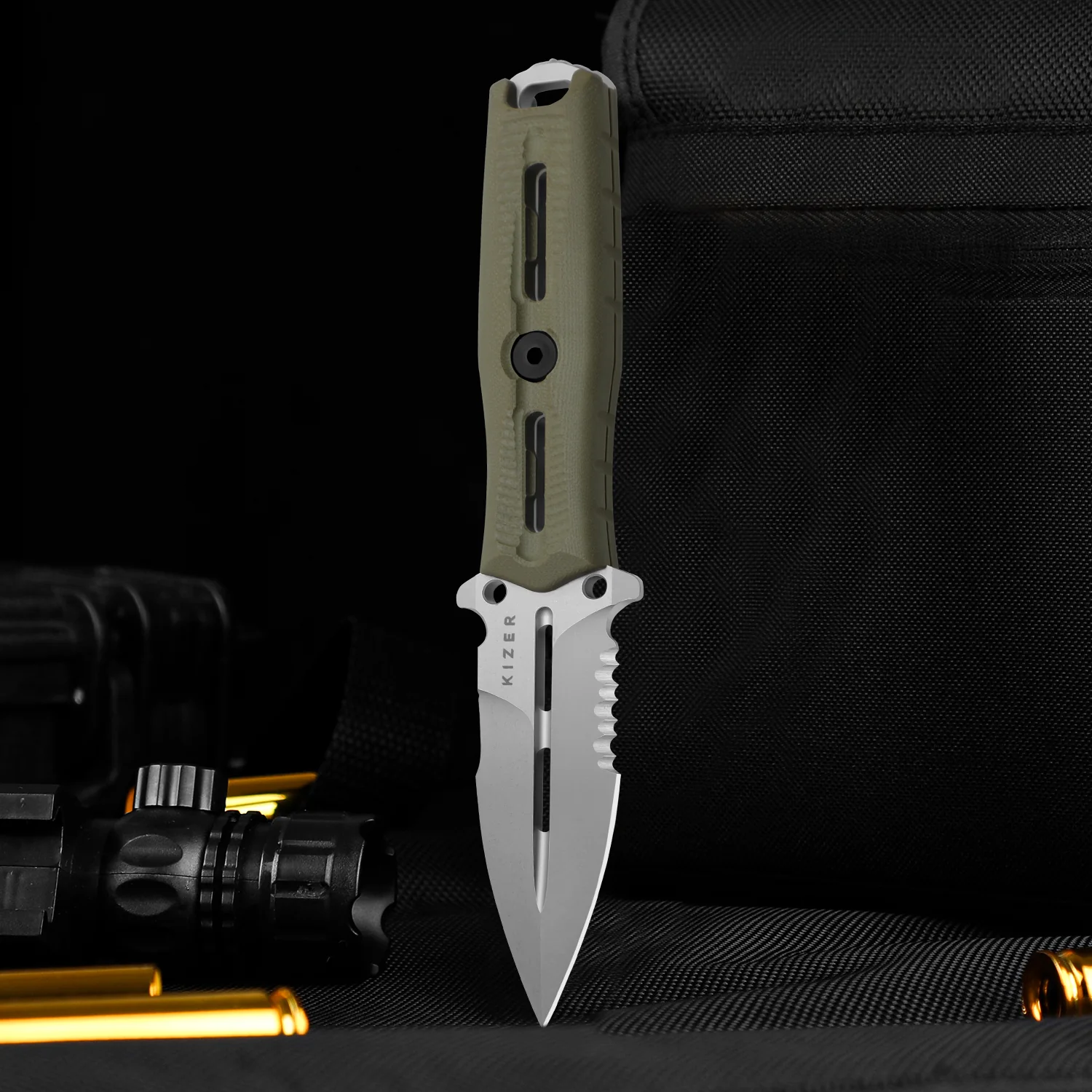 Norcross | Nitro-V | G10 |  Single Edged | KizerV™ FB01A4 - Image 14