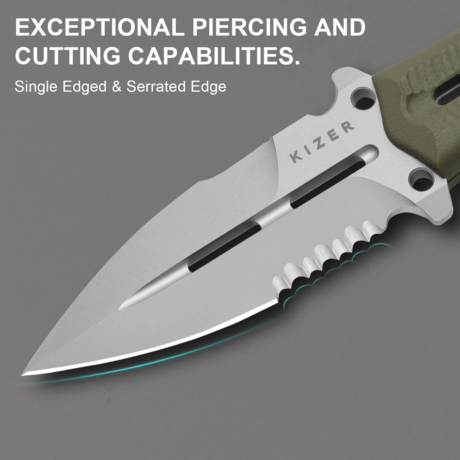 Norcross | Nitro-V | G10 |  Single Edged | KizerV™ FB01A4 - Image 16