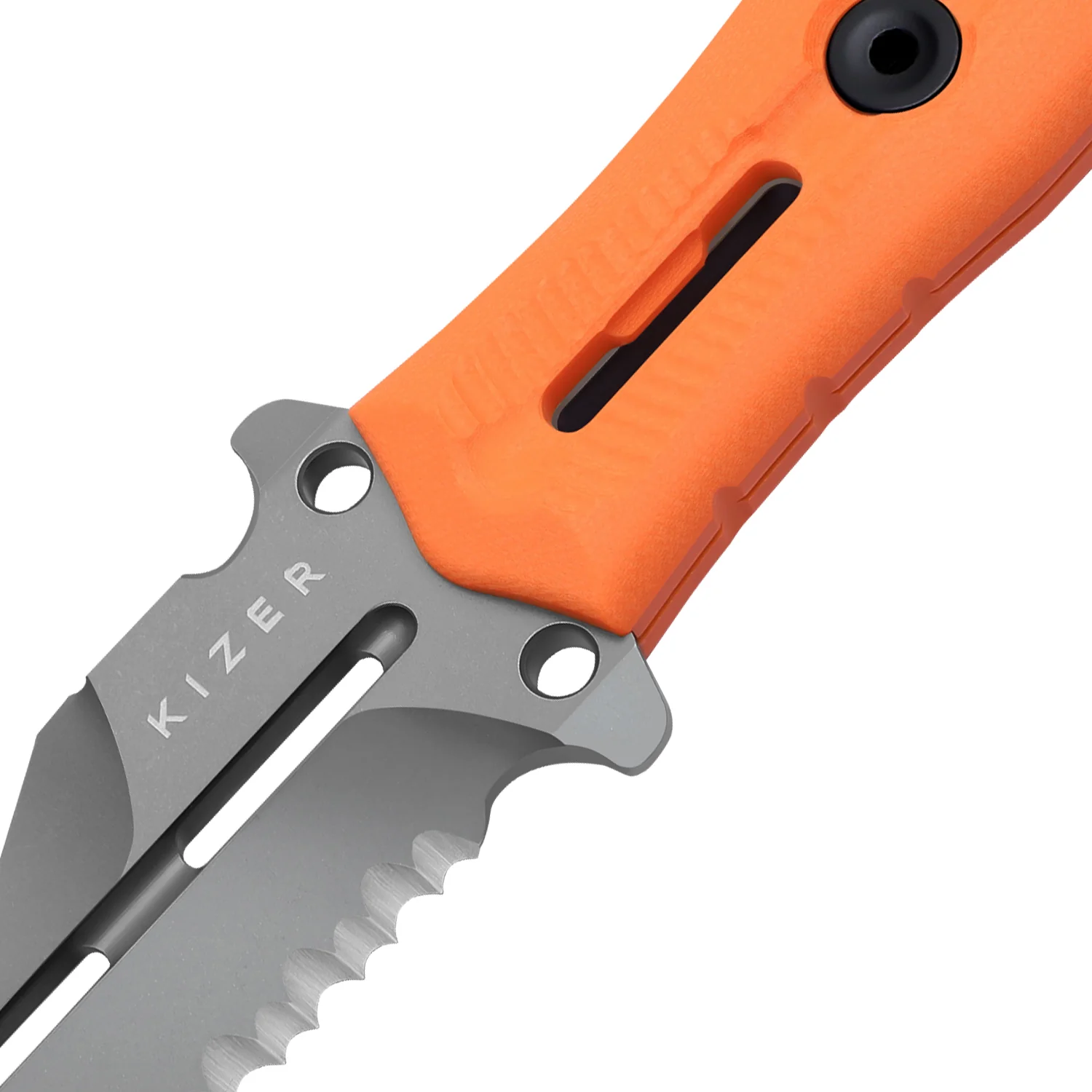 Norcross | Nitro-V | Orange G10 | Double Edged | KizerV™ FB01A5 - Image 9