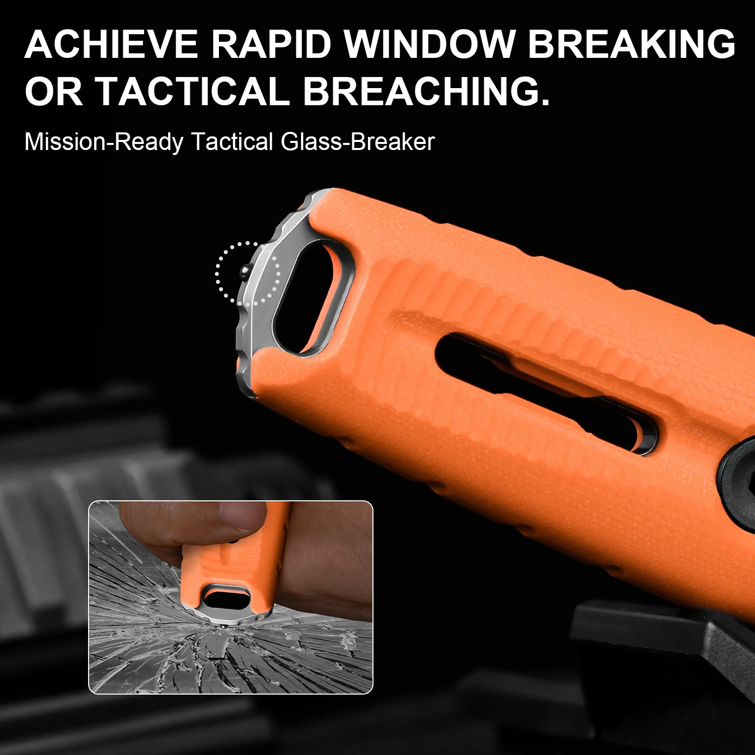 Norcross | Nitro-V | Orange G10 | Exclusive . Double Edged | KizerV™ FB01A7 - Image 15
