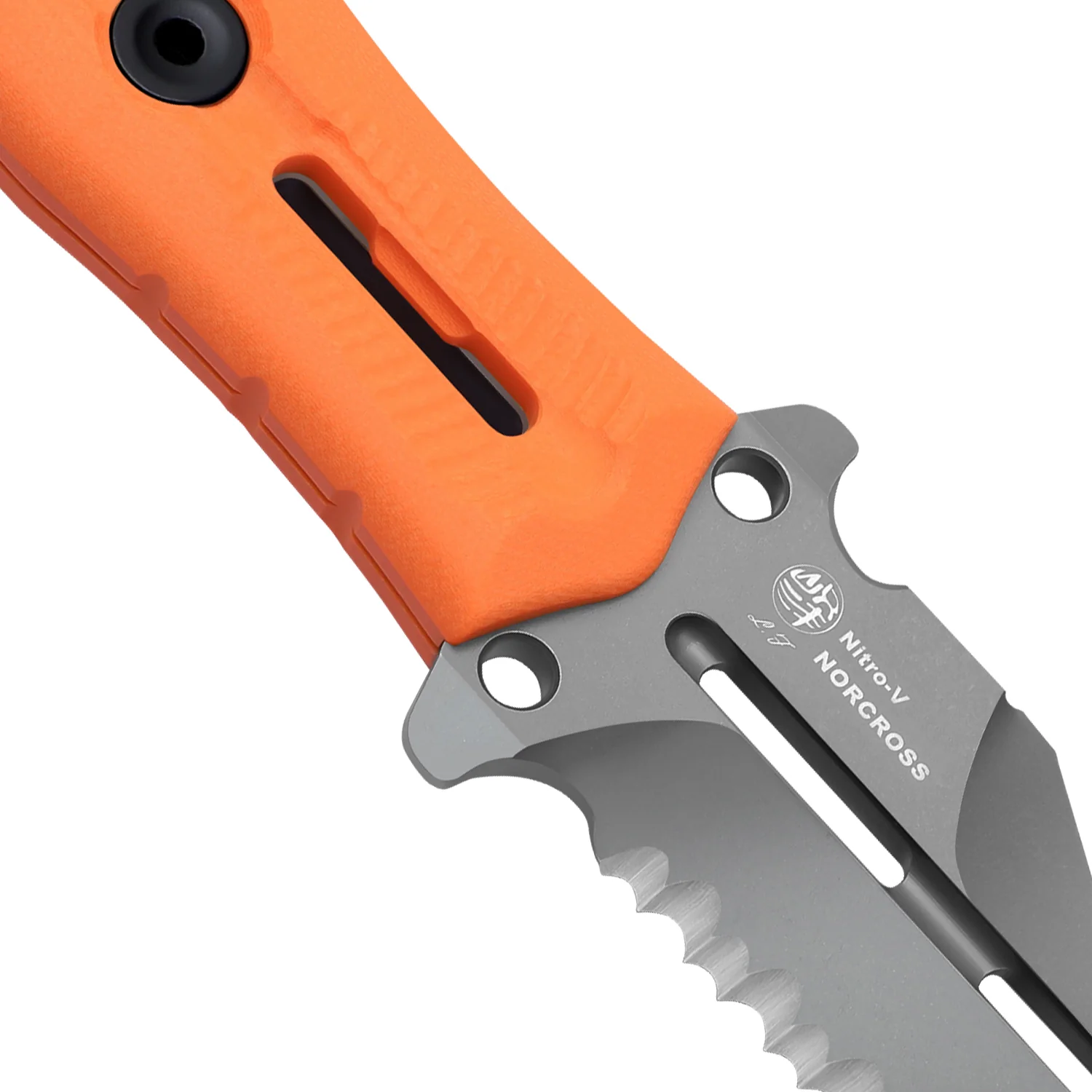 Norcross | Nitro-V | Orange G10 | Exclusive . Double Edged | KizerV™ FB01A7 - Image 8