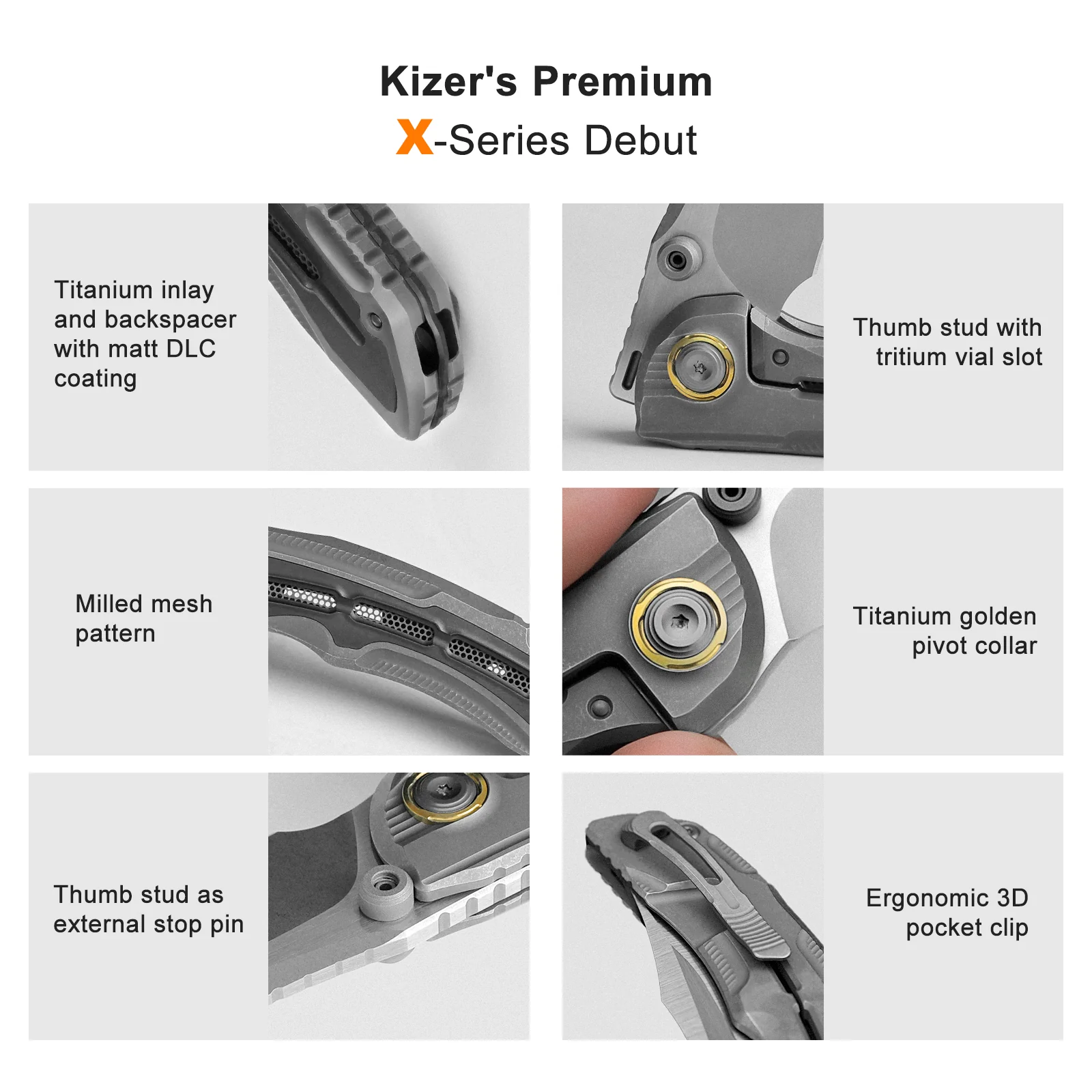 SILVERWING | M390 | Titanium | Limited | KIZERX® FK01A1 - Image 17