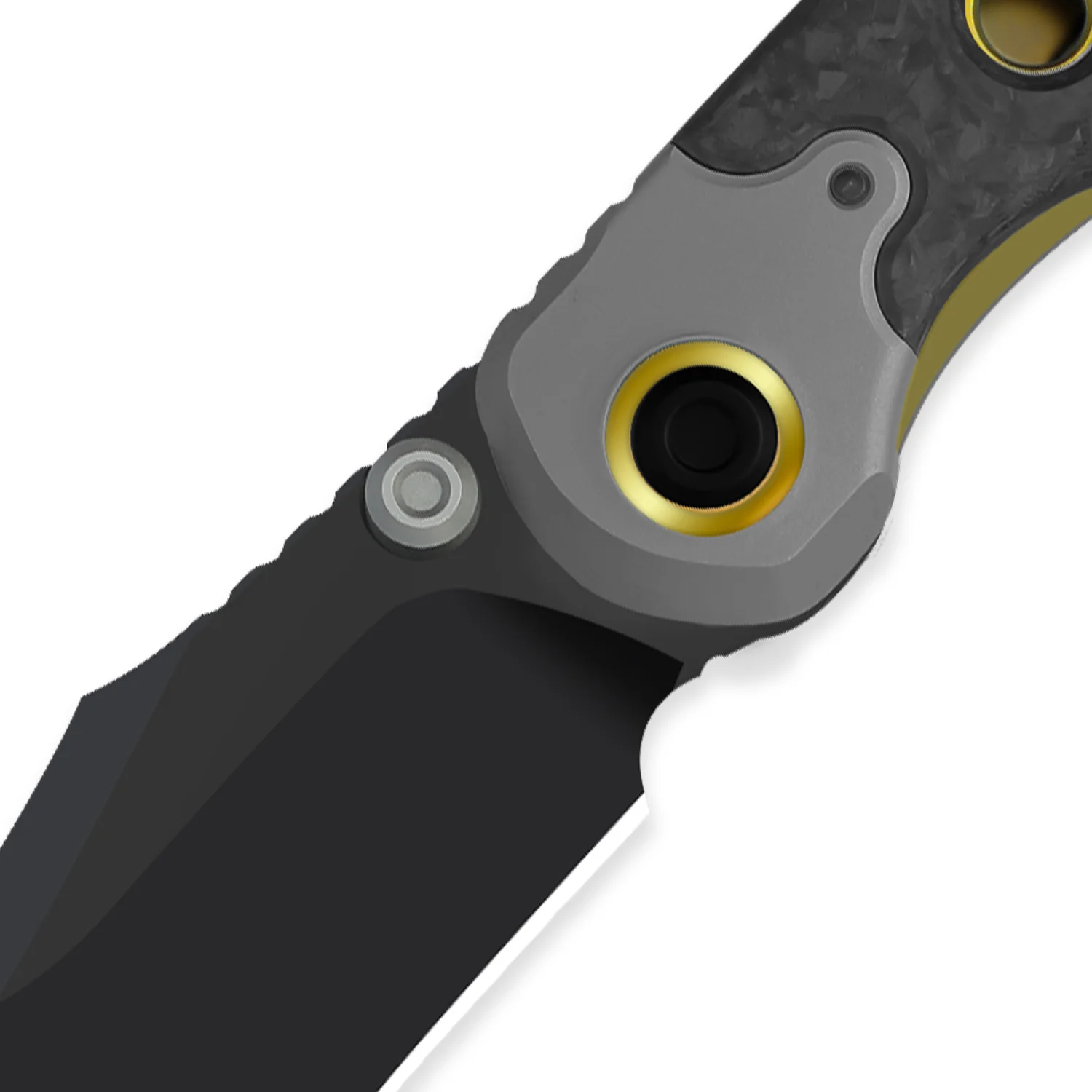 PIONEER | M390 | Titanium & Marble Carbon Fiber | KizerB™ FK03A1 - Image 6
