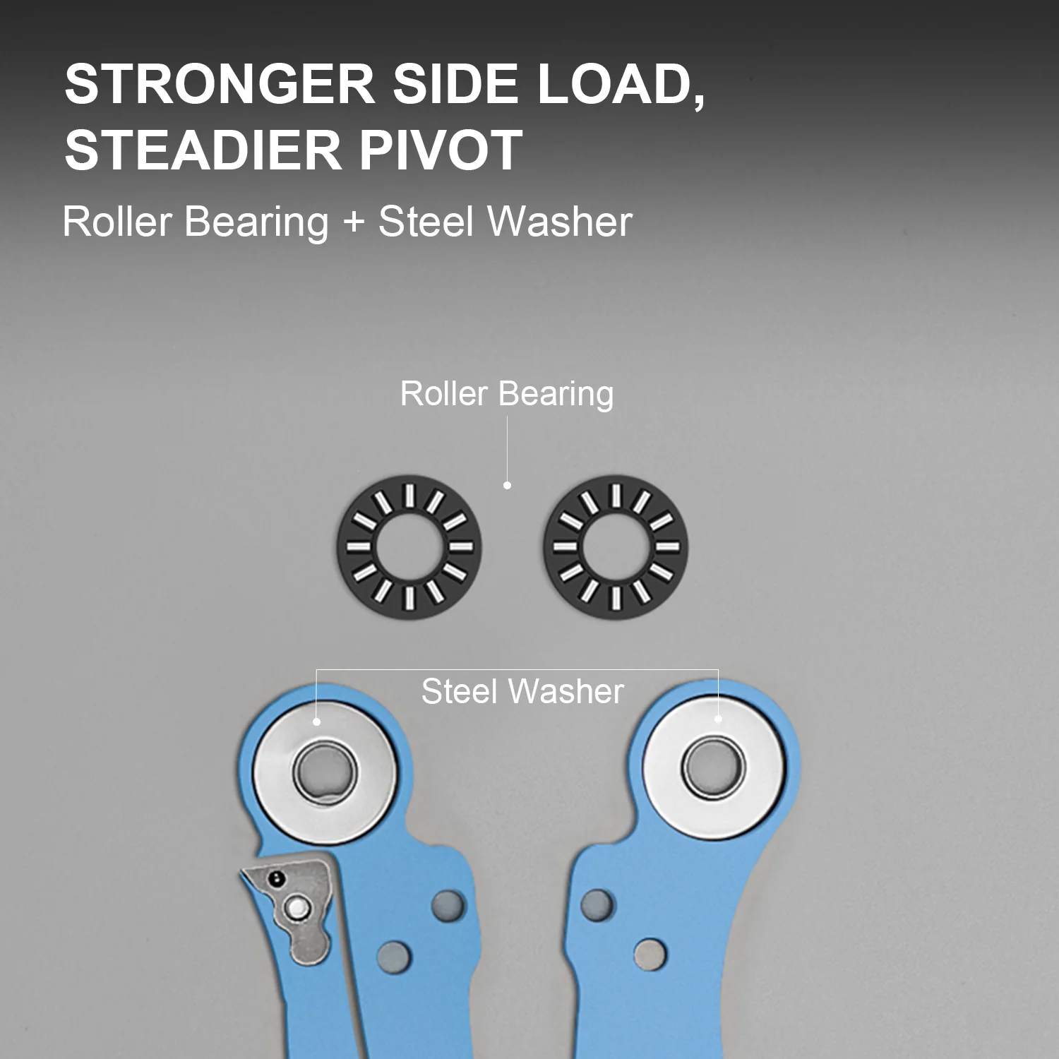 PIONEER | S35VN | Blue Canyon & Titanium | KizerB™ FK03A2 - Image 15