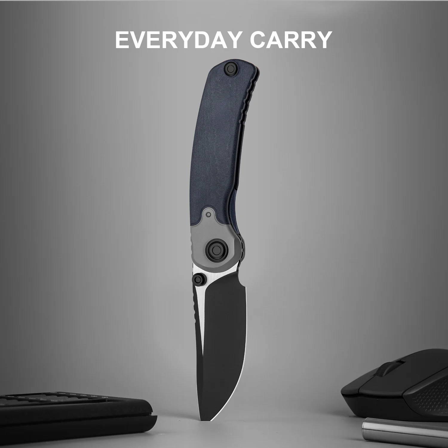 PIONEER | S35VN | Blue Canyon & Titanium | KizerB™ FK03A5 - Image 12