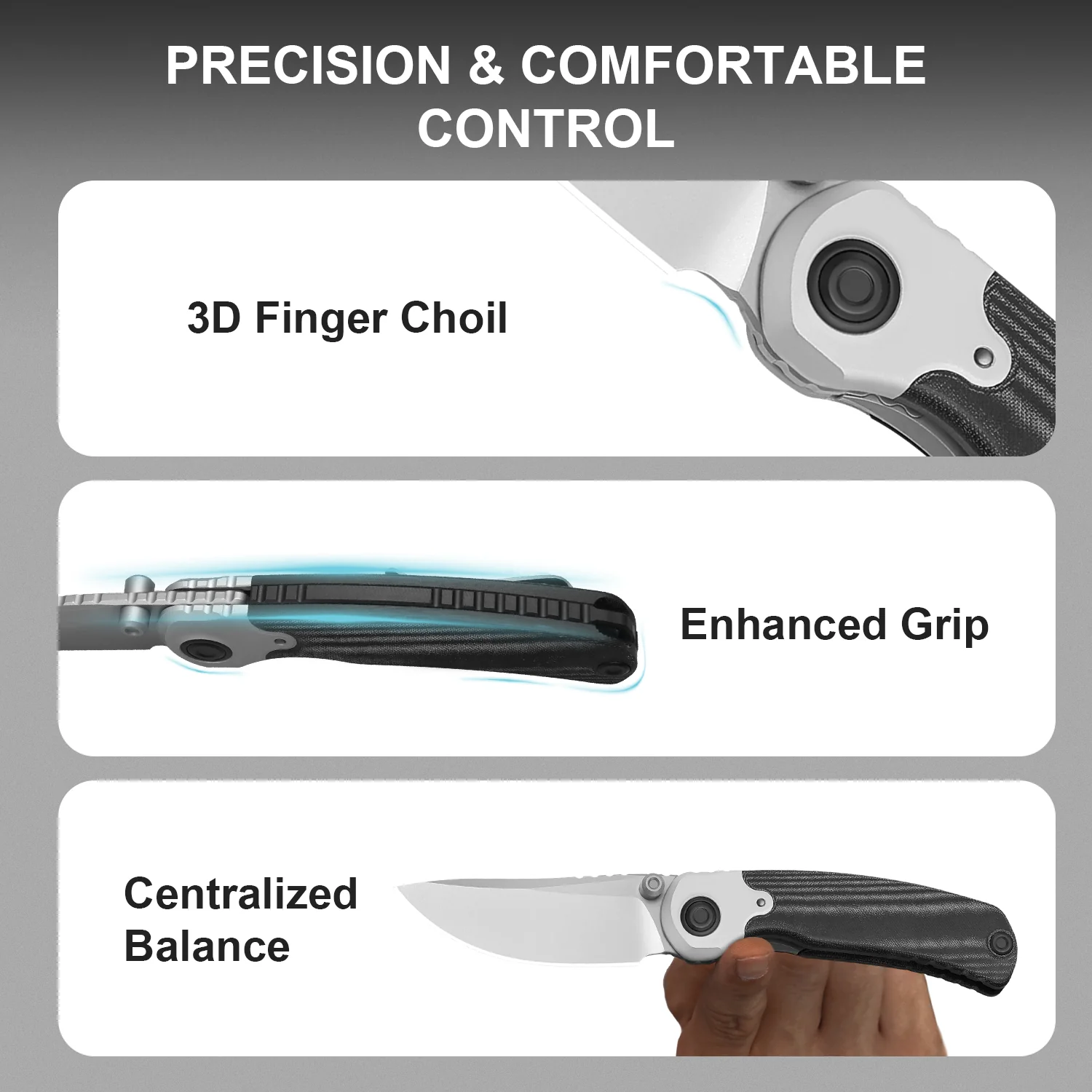PIONEER | Nitro-V | Aluminum & Micarta | KizerV™ FK03A6 - Image 17