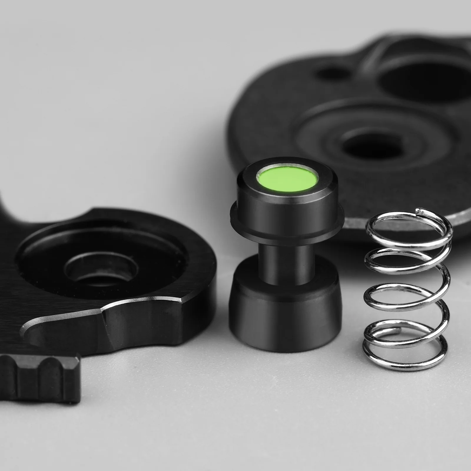 Mithril | KineticFit™ Button Lock | M390 + DLC Ultra + Hand-Brushed | Exquisite Light | KizerX® FK08A1 - Image 5