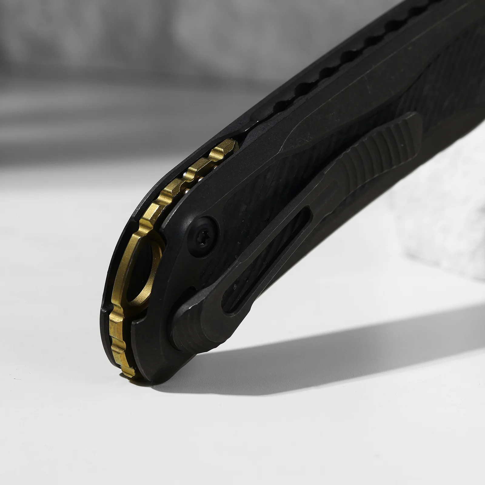 Mithril | KineticFit™ Button Lock | M390 + DLC Ultra + Hand-Brushed | Exquisite Light | KizerX® FK08A1 - Image 8